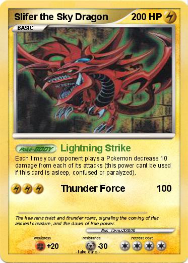 Pokemon Slifer the Sky Dragon