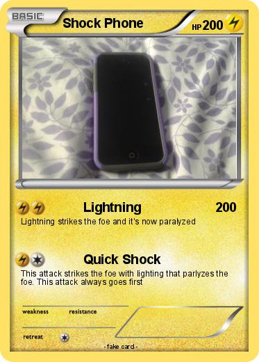 Pokemon Shock Phone