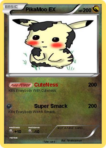 Pokemon PikaMoo EX