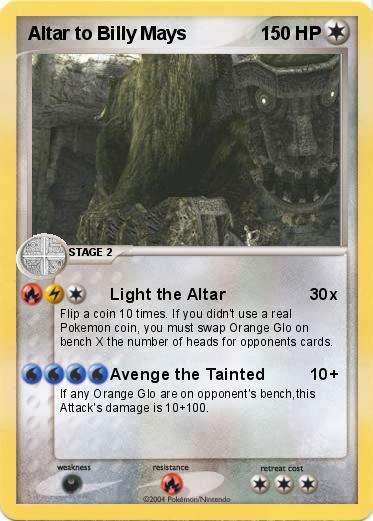 Pokemon Altar to Billy Mays