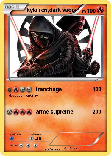 Pokemon kylo ren,dark vador