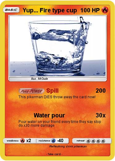 Pokemon Yup... Fire type cup