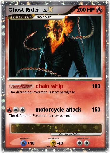 Pokemon Ghost Rider!
