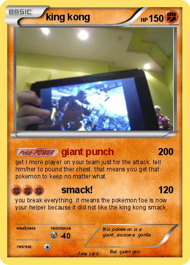 Pokemon king kong