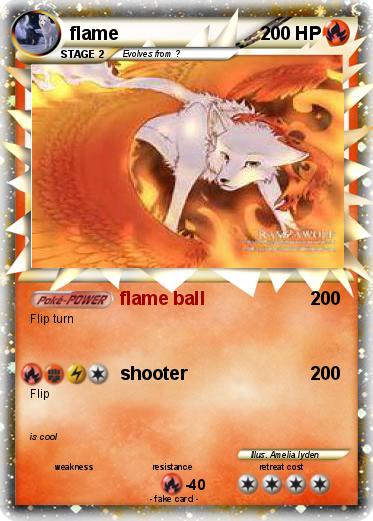 Pokemon flame