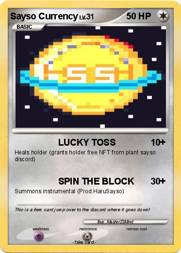 Pokemon Sayso Currency