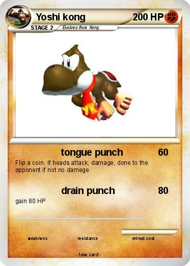 Pokemon Yoshi kong