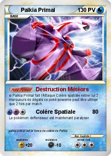 Pokemon Palkia Primal