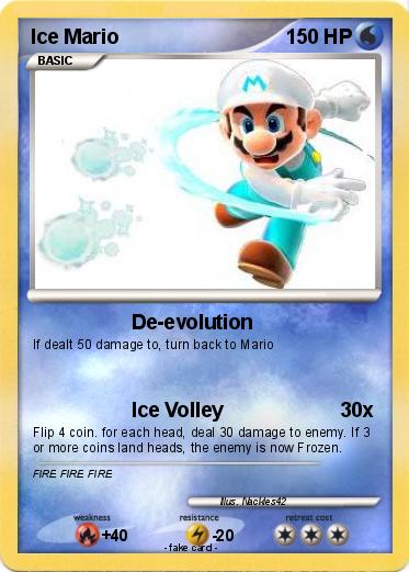 Pokemon Ice Mario