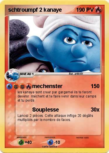 Pokemon schtroumpf 2 kanaye