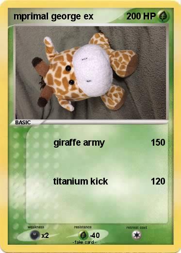 Pokemon mprimal george ex