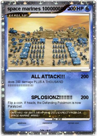 Pokemon space marines 100000000
