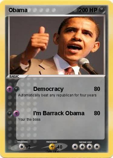 Pokemon Obama