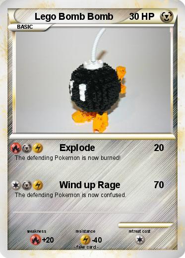 Pokemon Lego Bomb Bomb