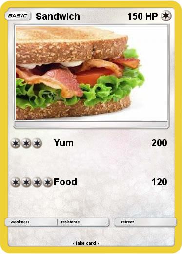Pokemon Sandwich