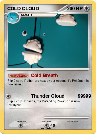 Pokemon COLD CLOUD