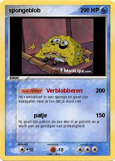 Pokemon spongeblob