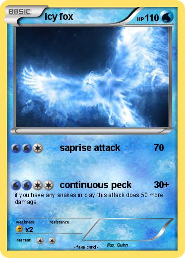 Pokemon icy fox