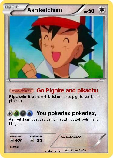 Pokemon Ash ketchum