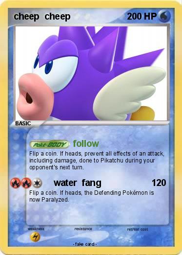 Pokemon cheep  cheep