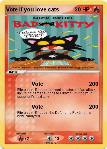 Pokemon Vote if you love cats