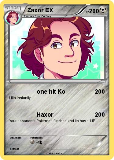 Pokemon Zaxor EX