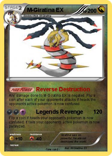 Pokemon M-Giratina EX