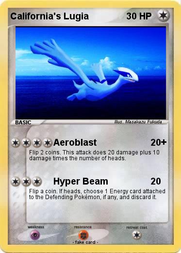 Pokemon California's Lugia
