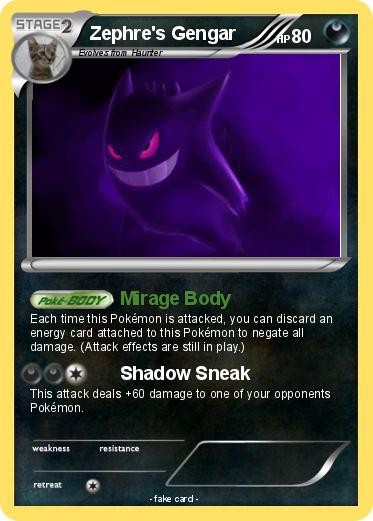 Pokemon Zephre's Gengar