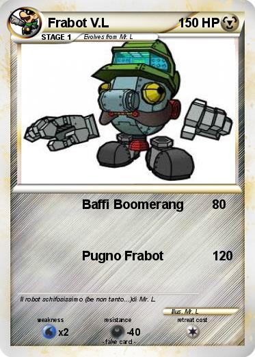 Pokemon Frabot V.L
