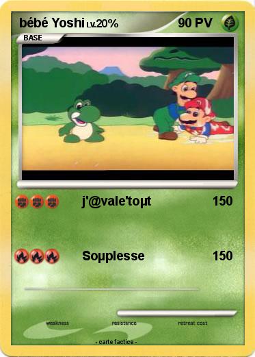 Pokemon bébé Yoshi