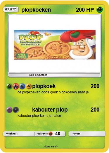 Pokemon plopkoeken