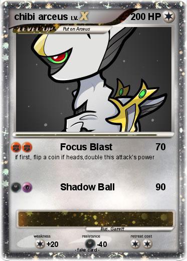 Pokemon chibi arceus