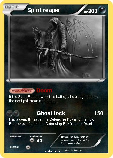 Pokemon Spirit reaper