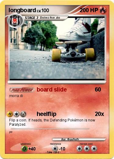 Pokemon longboard
