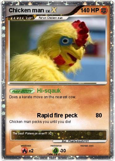 Pokemon Chicken man