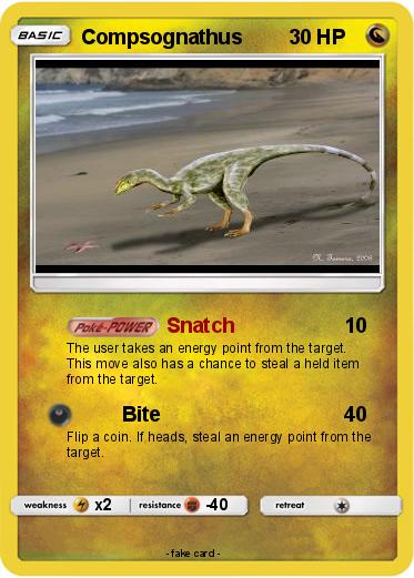 Pokemon Compsognathus