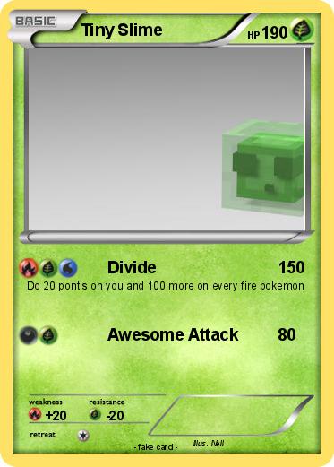 Pokemon Tiny Slime