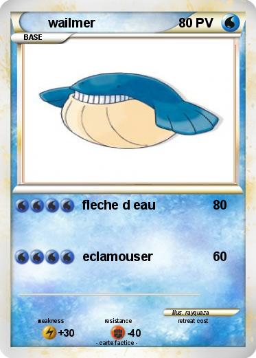 Pokemon wailmer