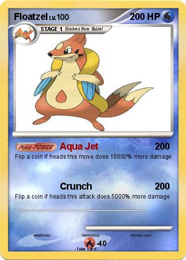 Pokemon Floatzel