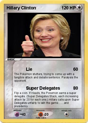 Pokemon Hillary Clinton