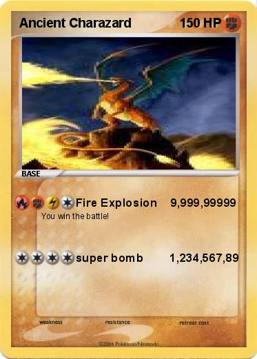 Pokemon Ancient Charazard