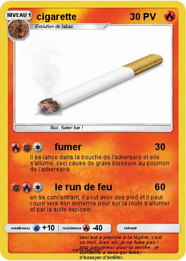 Pokemon cigarette