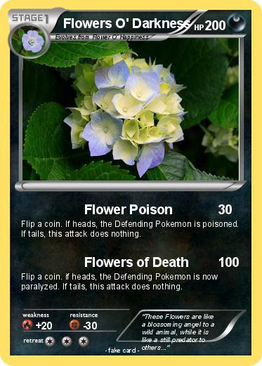 Pokemon Flowers O' Darkness