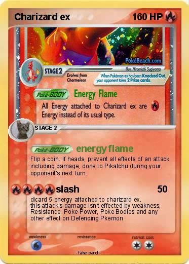 Pokemon Charizard ex
