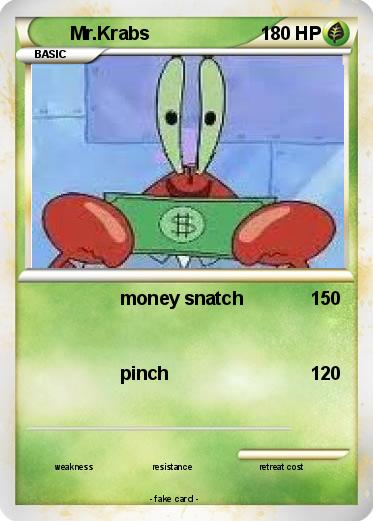 Pokemon Mr.Krabs