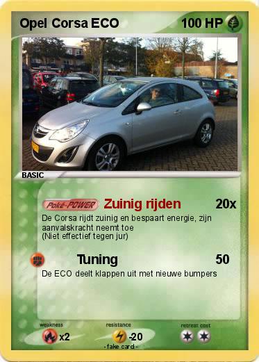 Pokemon Opel Corsa ECO