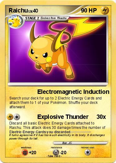 Pokemon Raichu