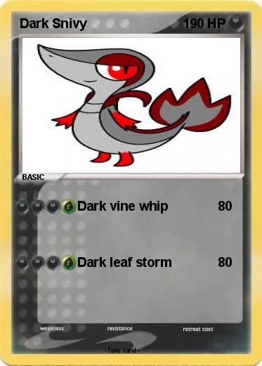 Pokemon Dark Snivy