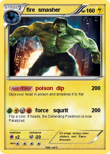 Pokemon fire  smasher